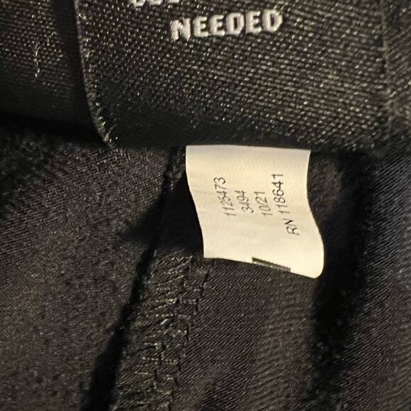 Lane Bryant Black Wide Leg Pull On Style Culott Pants Size 10/12 - Picture 5 of 8